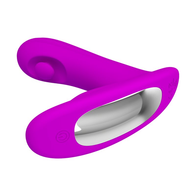 Dual point co vibration prostate massager with 12 Modes Vibrating
