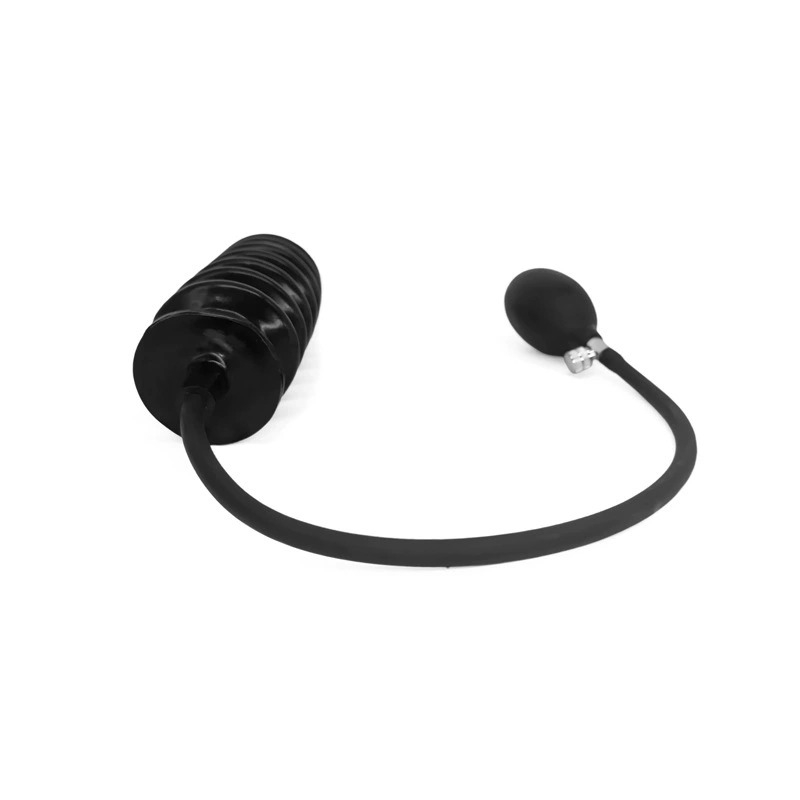 Large inflatable anal plug