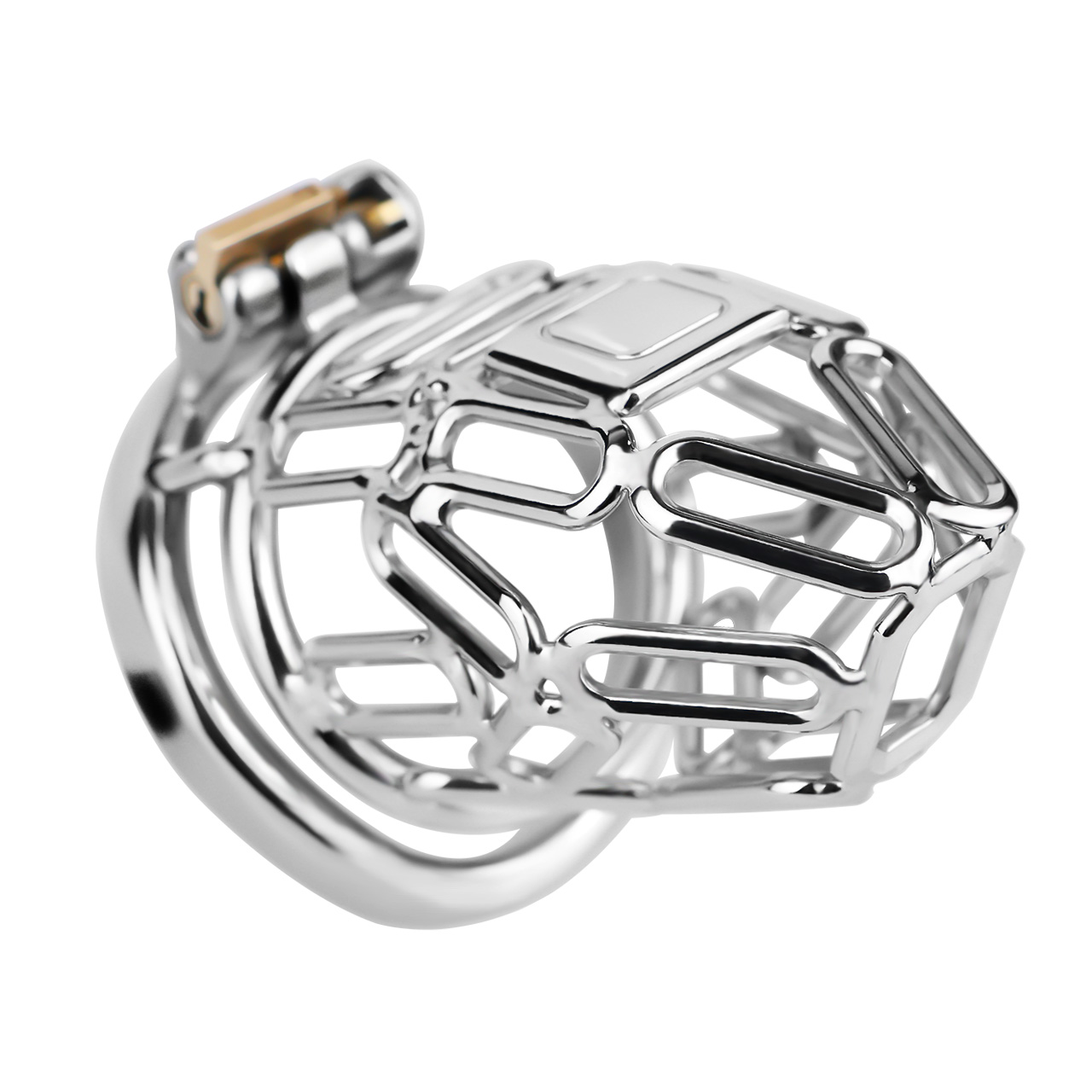 Stainless steel CB lock sexual chastity device