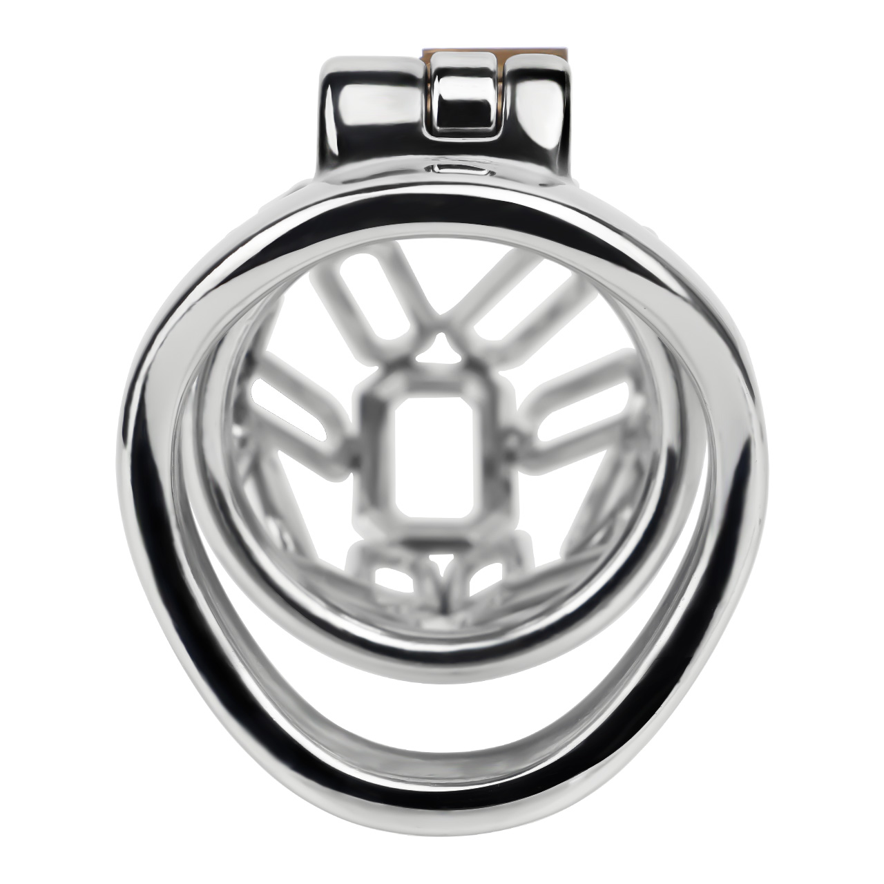 Stainless steel CB lock sexual chastity device