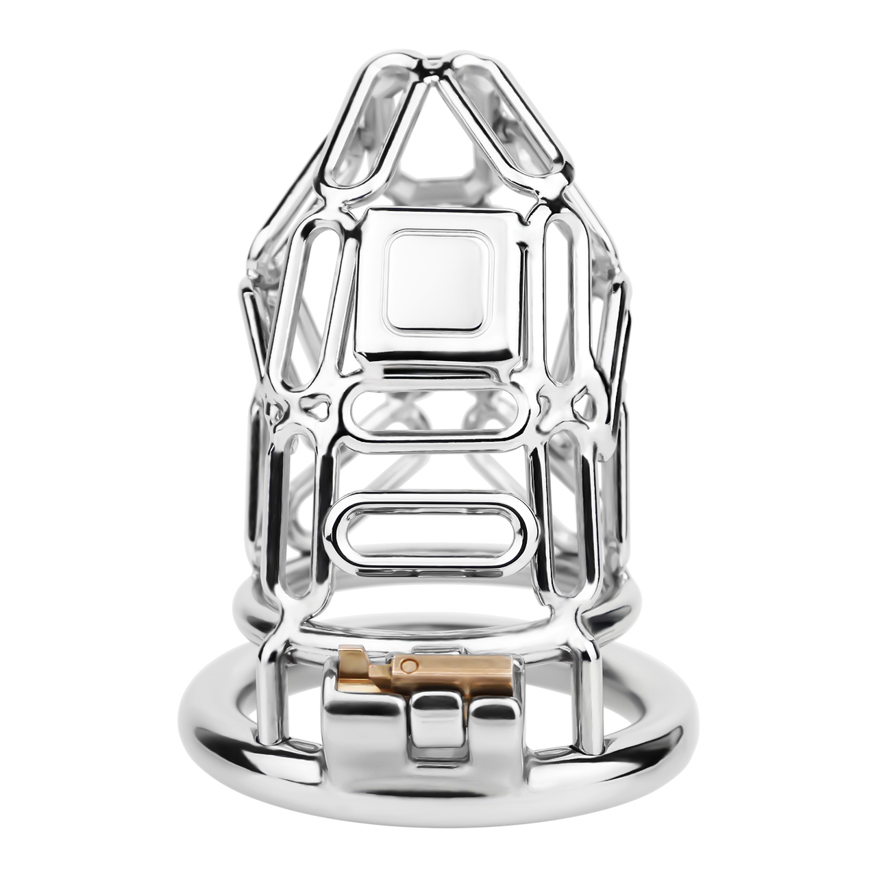 Stainless steel CB lock sexual chastity device