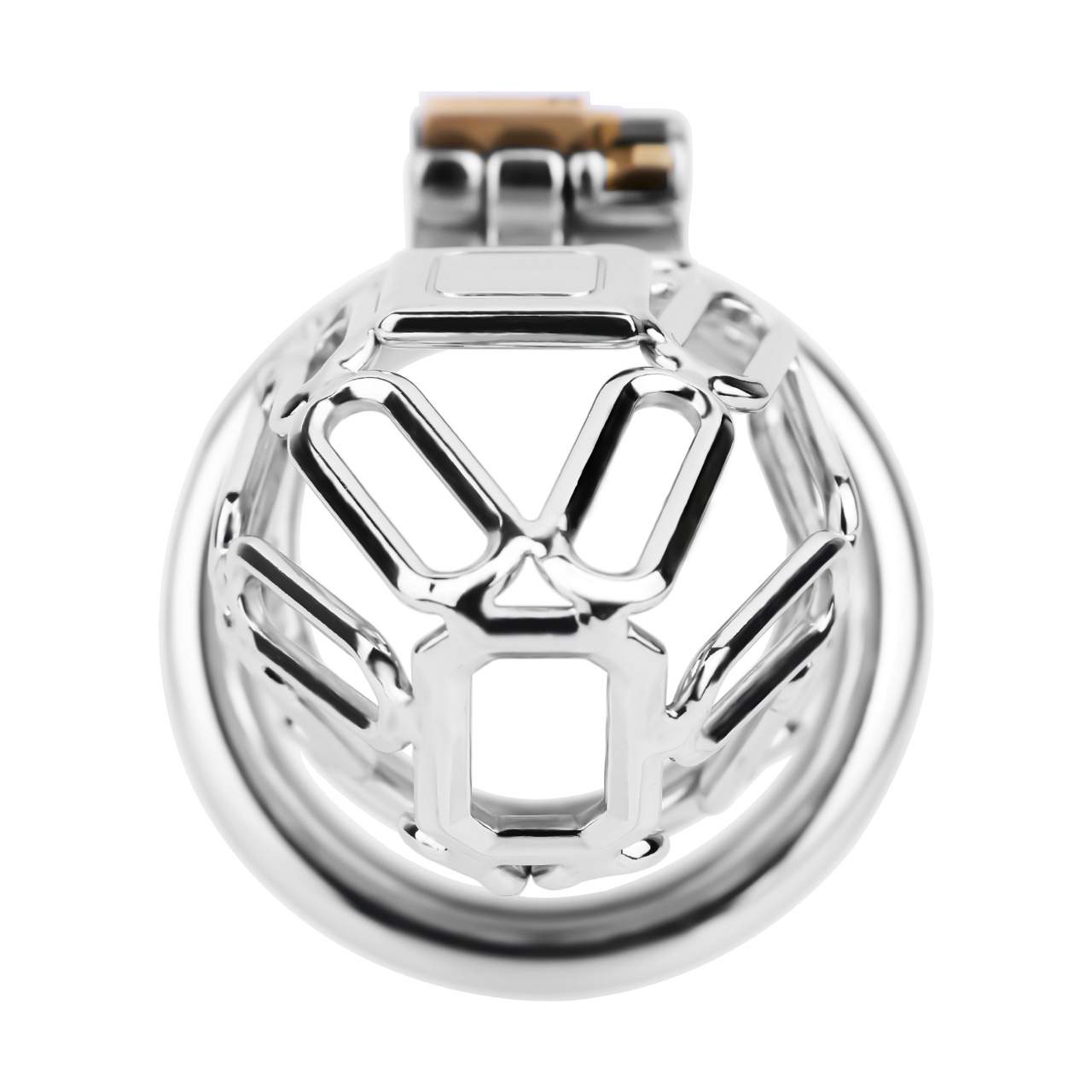 Stainless steel CB lock sexual chastity device