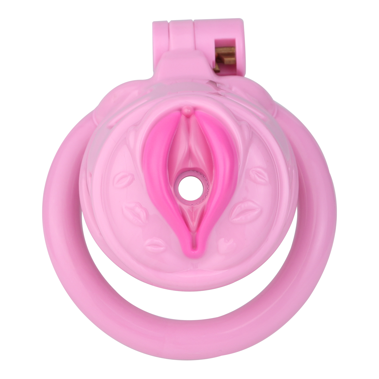 lifelike labia penis cage chastity lock