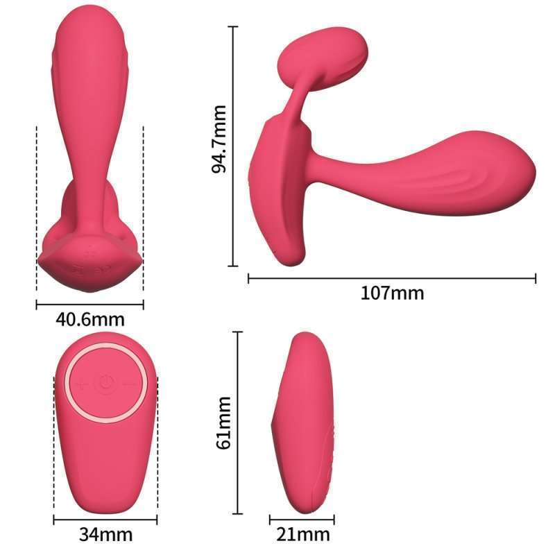 Strap on G Spot Clitoral Stimulator