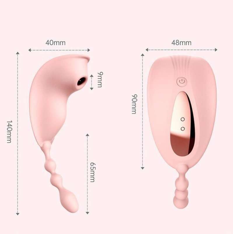 Wearable Clitoral Sucking Vibrator