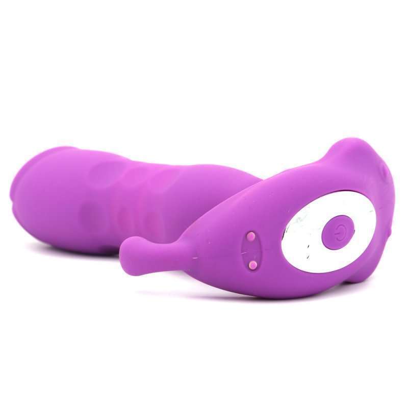 Butterfly Thrusting Strap-on vibrator