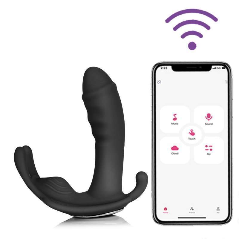 Butterfly Strap-on vibrator - APP Smart