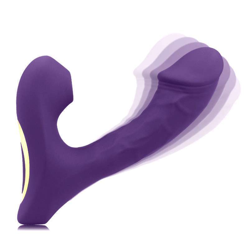 luxurious Suction Strap on Dildo Vibrator