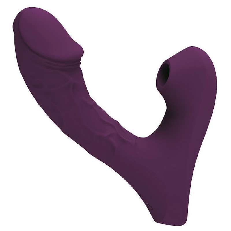 luxurious Suction Strap on Dildo Vibrator