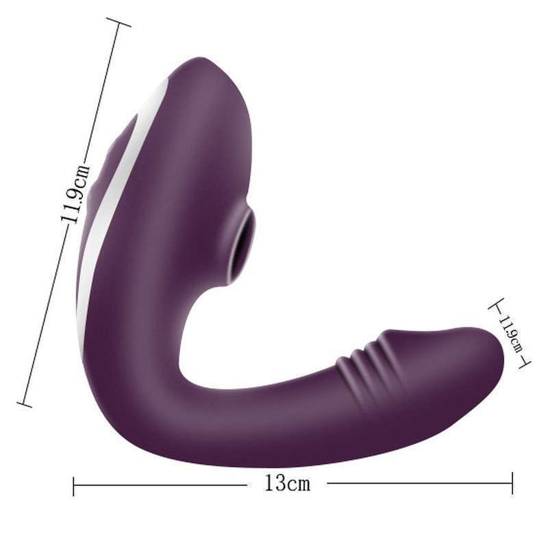 Privacy Dildo Head Suction Vibe