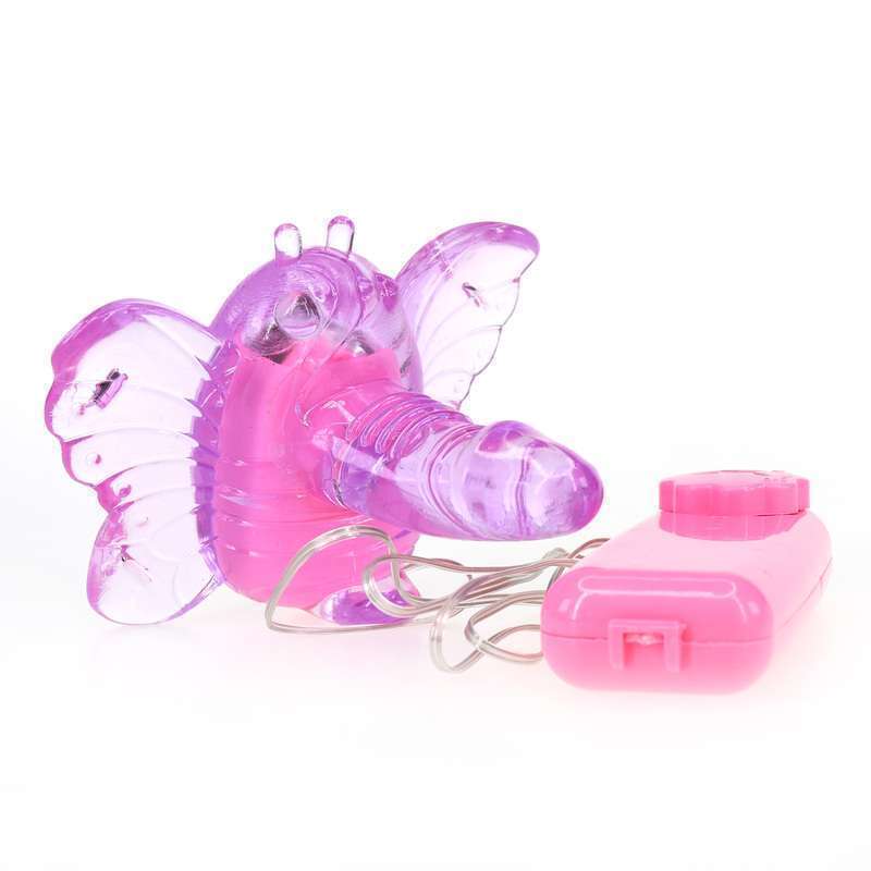 Butterfly Strap On Dildo Vibrator