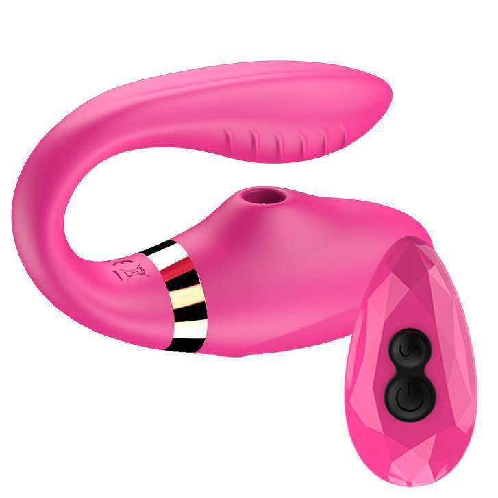 Clit Suction Couple Vibrator