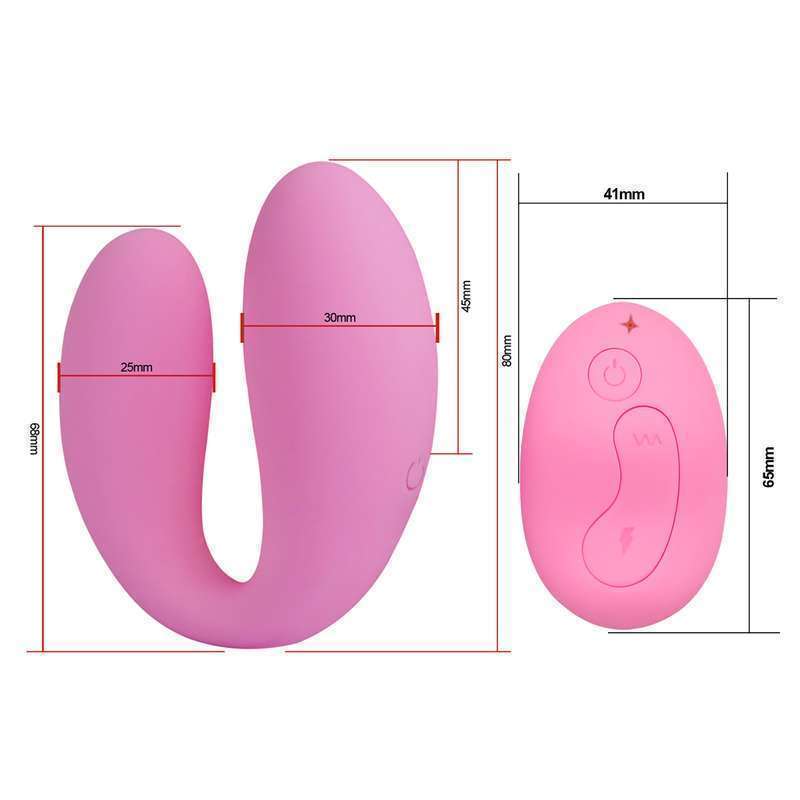 U Smile Vibrator for Solo Or Couples - Wireless