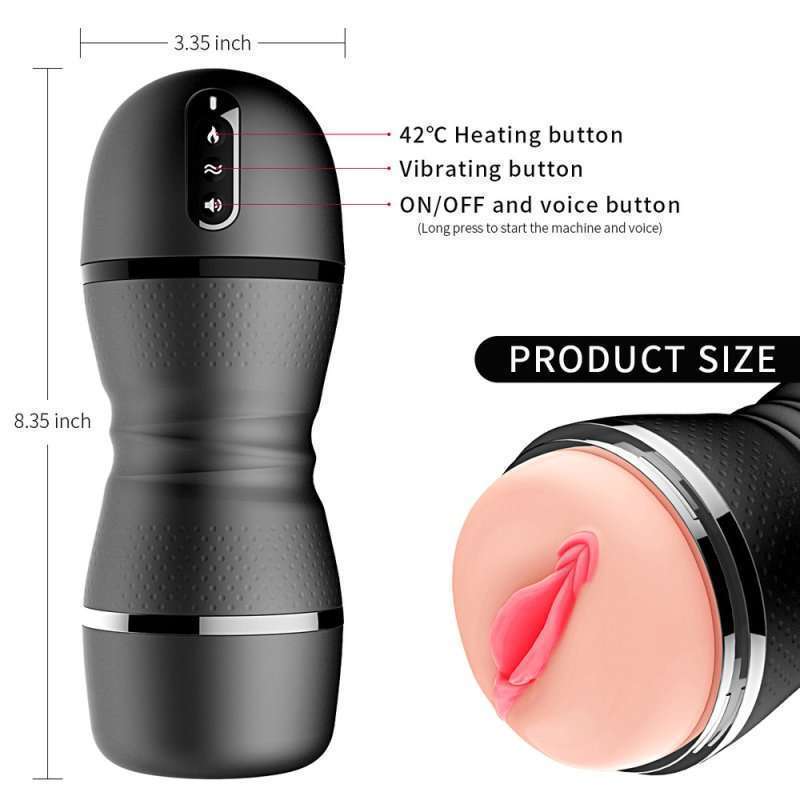 Slim Heating Function Masturbator