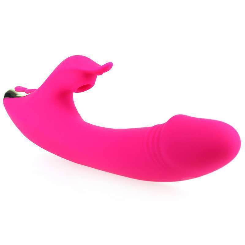 Amant Silicone Vibrator with Sucking Function