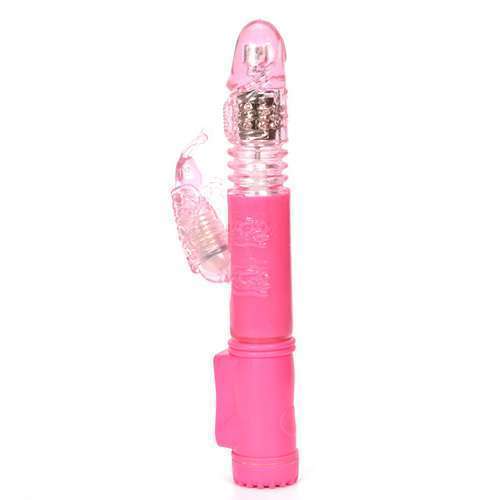 Butterfly Stretching Rabbit Vibrator