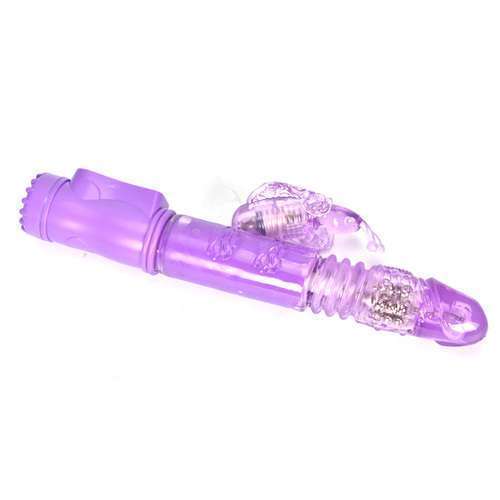 Butterfly Stretching Rabbit Vibrator