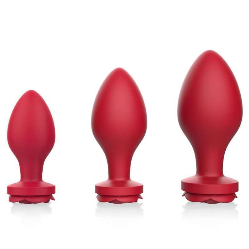 Rosa Silicone Butt Plug Set