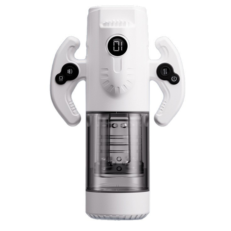 9-frequency stretching+rotation+suction male masturbator