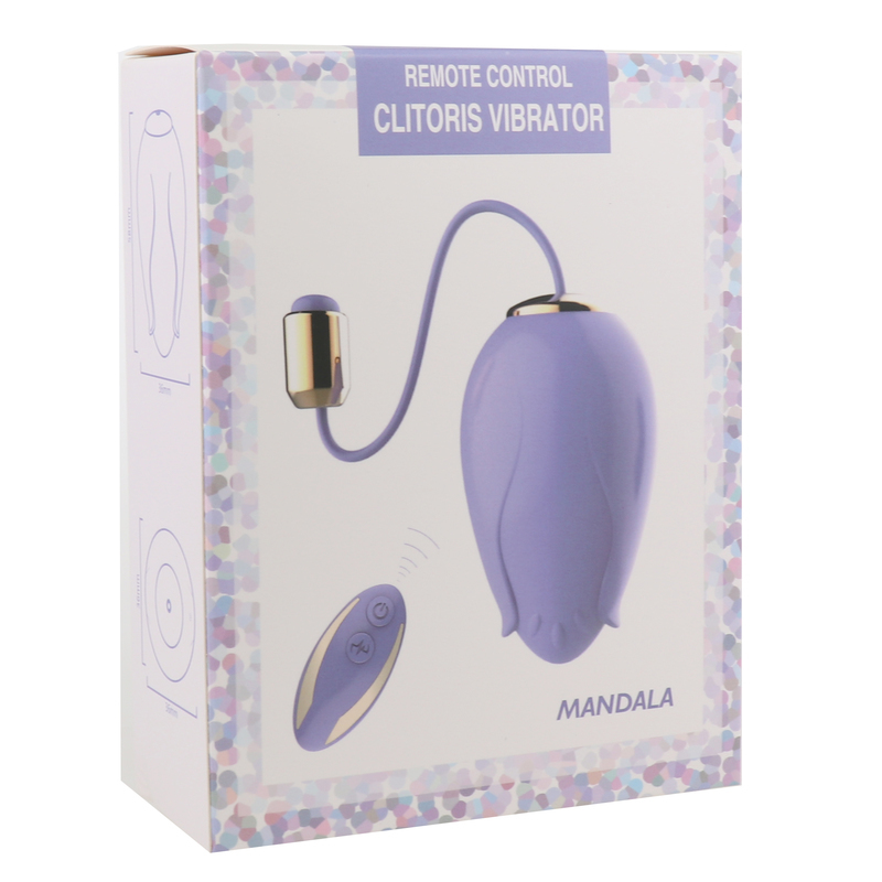 Mandala Remote Control Clitoris Vibrator