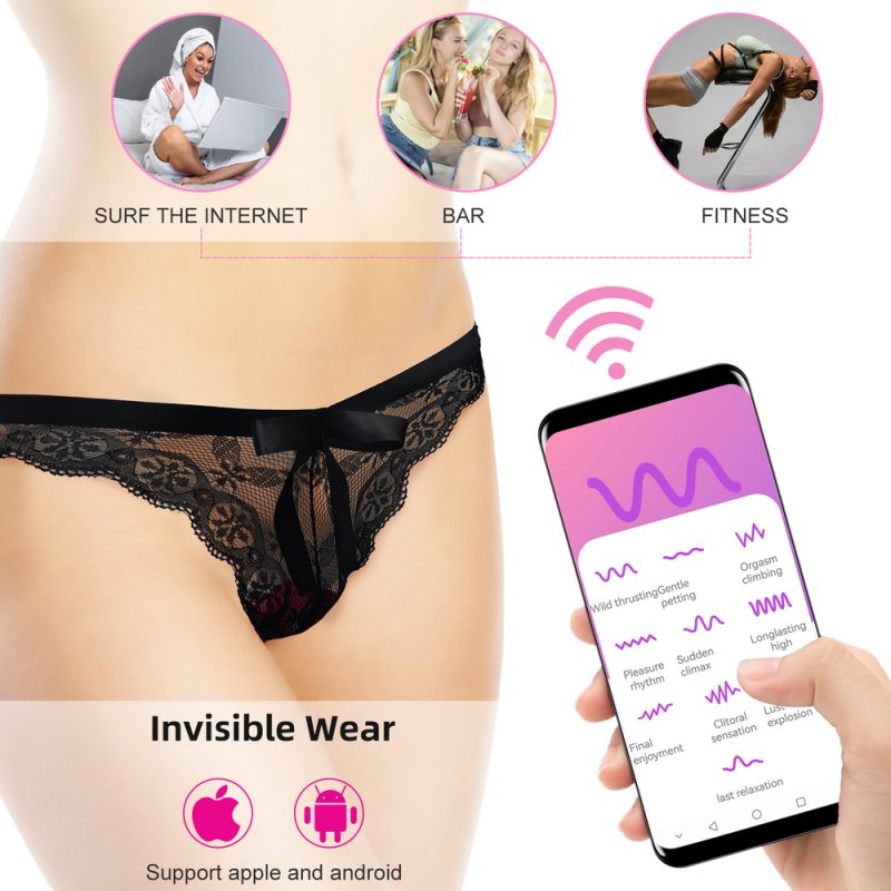 APP Smart Strap-on With Lace Panties