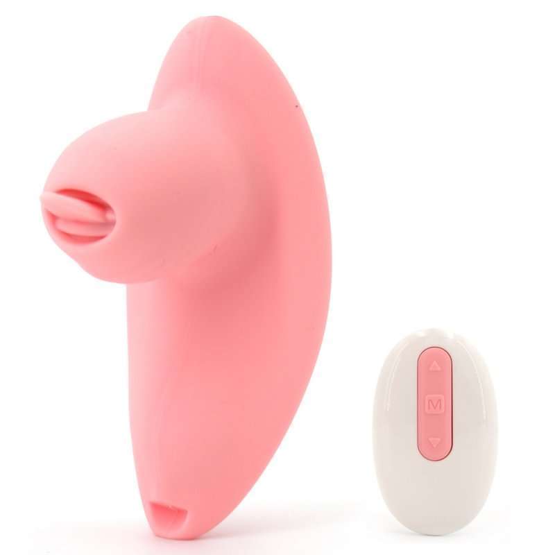 Licking Stimulation Strap-on Vibrator