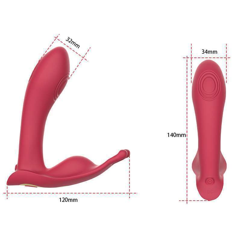 Whirlwind Pat Strap-on Vibrator