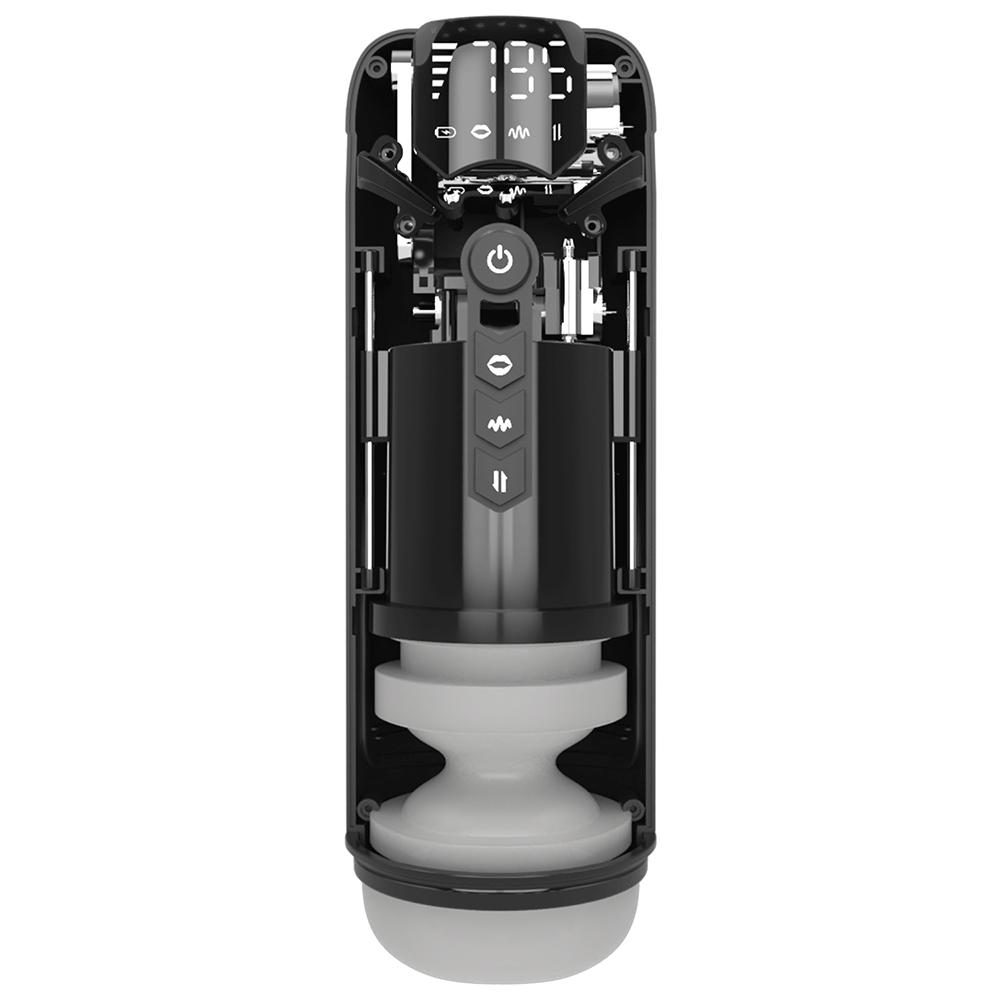 LED screen display, variable frequency vibration, telescopic suction, intelligent airplane masturbator cup