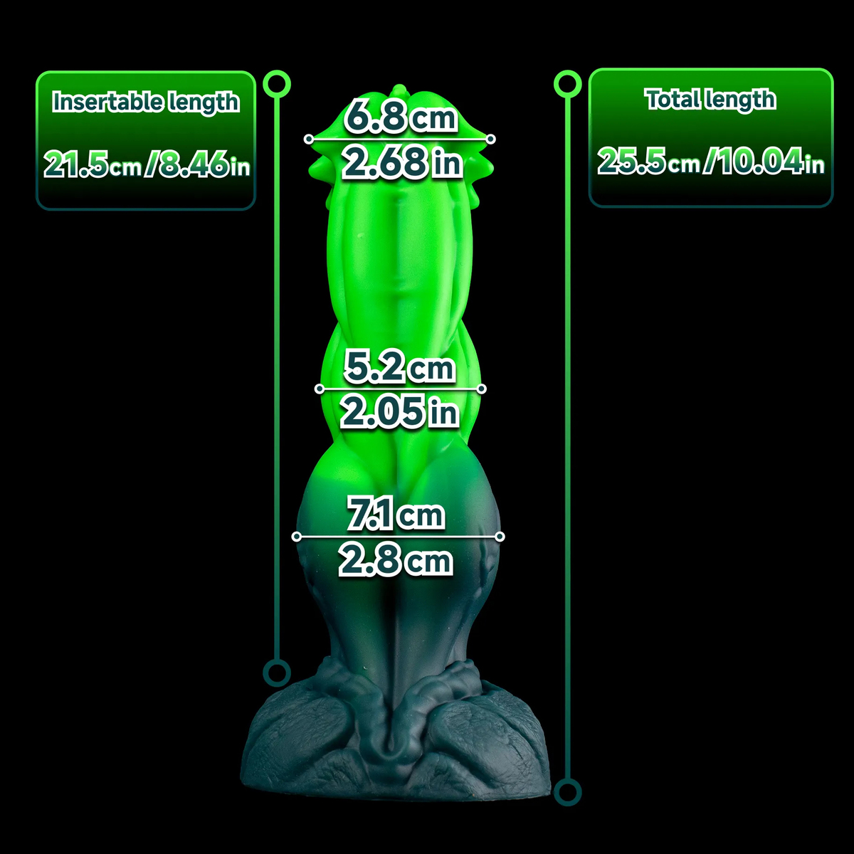 Carnivorous Flower Fantasy Silicone monster Dildo