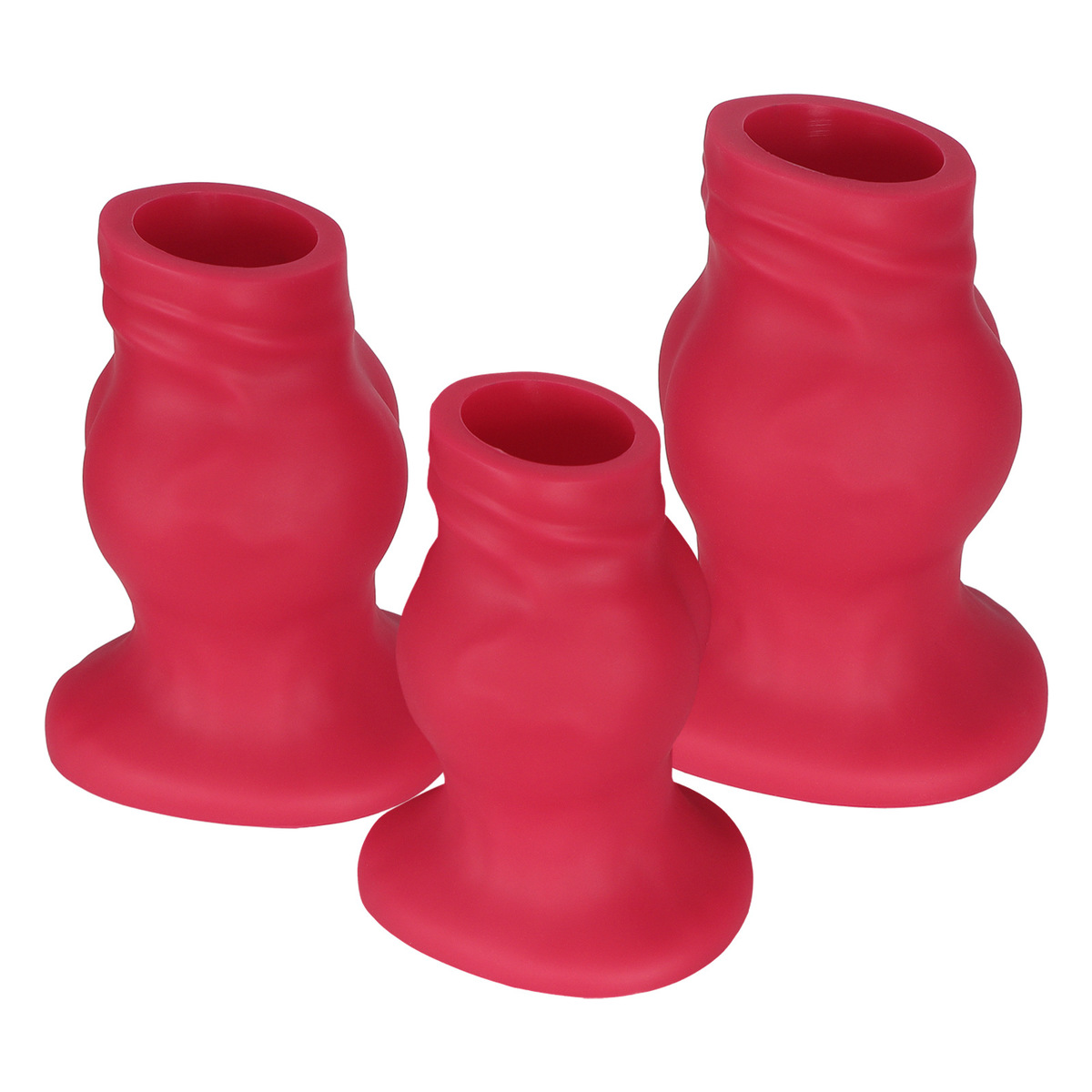 Liquid Silicone Pig-Hole Hollow Fuck Plug