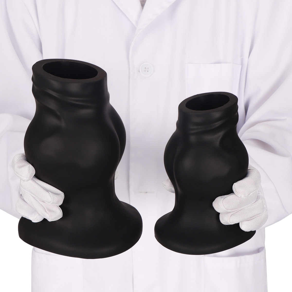Liquid Silicone Pig-Hole Hollow Fuck Plug