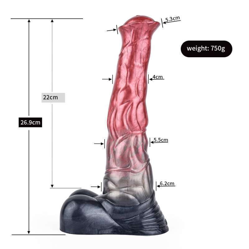 Fake Horse Realistic Animal Dildo - L