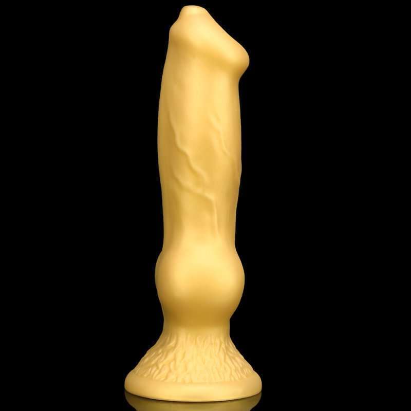 Golden Fantasy Animalistic Dildo