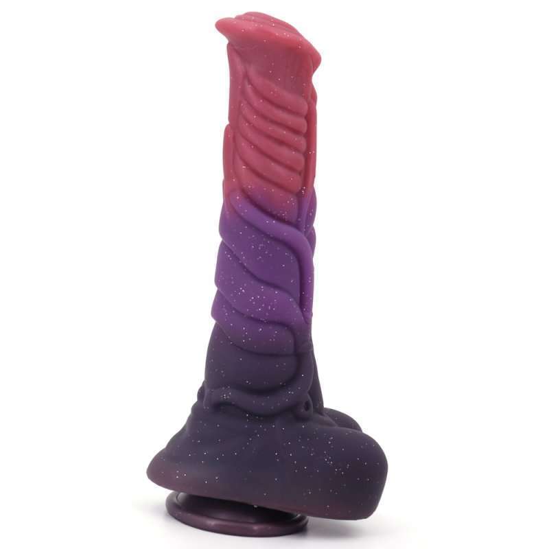 Starry Soft Silicone Fantasy Dildo - J