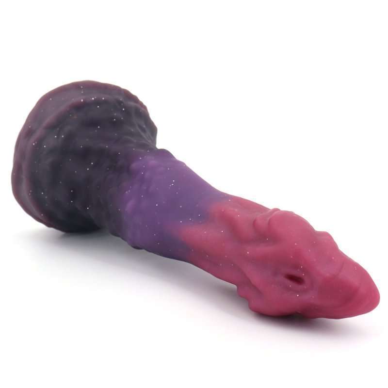 Starry Soft Silicone Fantasy Dildo - H