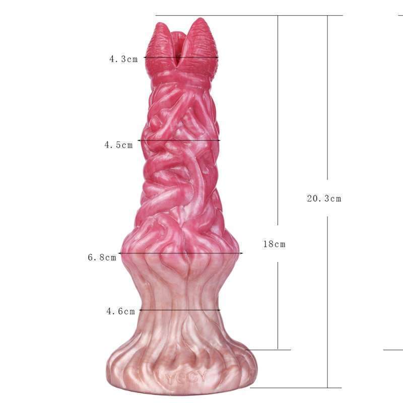 Hawk Werwolf Realistic Silcone Large Dildo - G