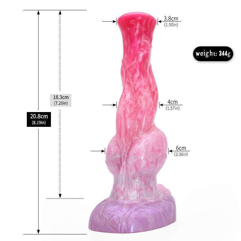 Peachy Colorful Realistic Dildo- 19