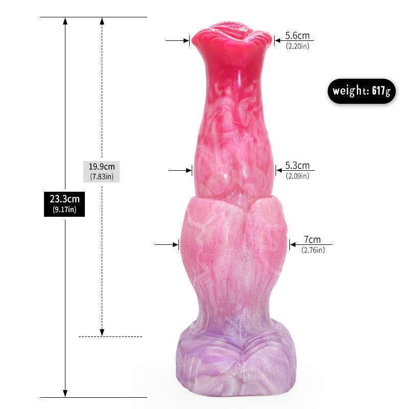 Peachy Colorful Realistic Dildo- 18