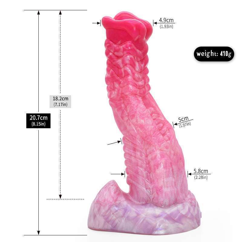 Peachy Colorful Realistic Dildo- 17