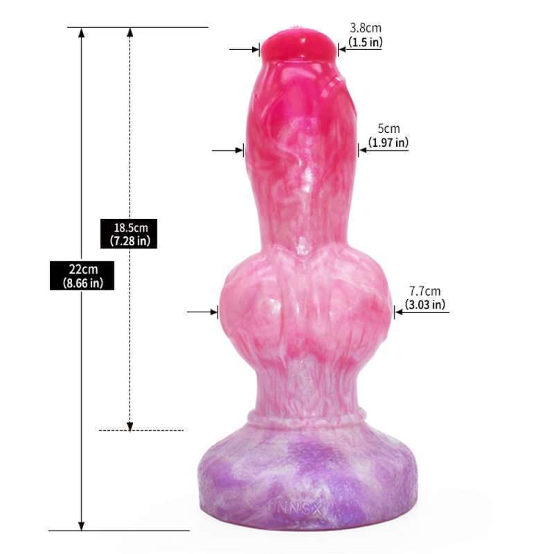 Peachy Colorful Realistic Dildo- 12