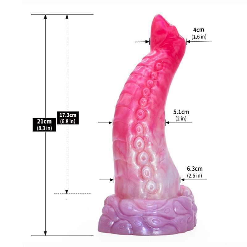 Peachy Colorful Realistic Dildo- 08