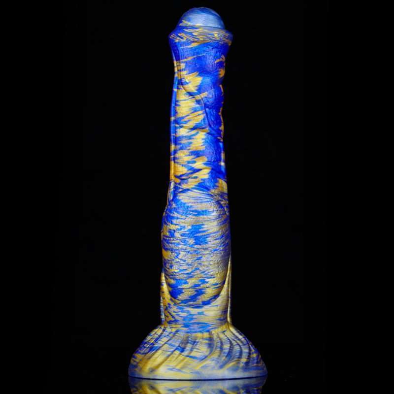 Mixed Colors Horse Realistic Dildo