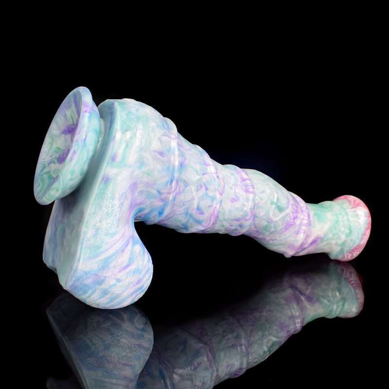 Ice Dragon Series Lifelike Dildo - 10