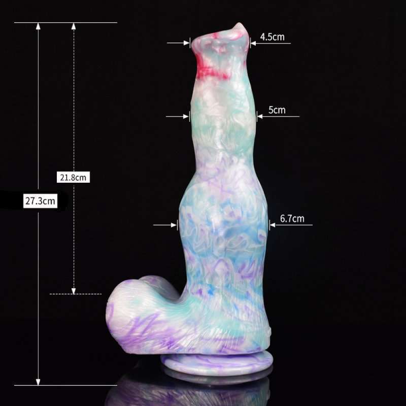 Ice Dragon Series Lifelike Dildo - 05