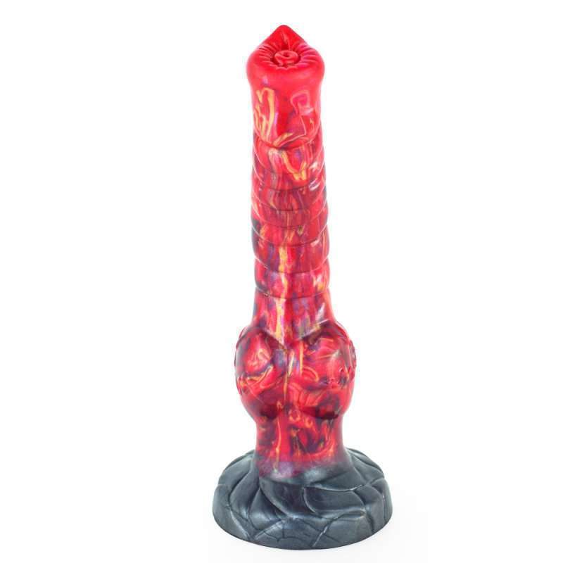 Dragon Color Silicone Dildo - 04