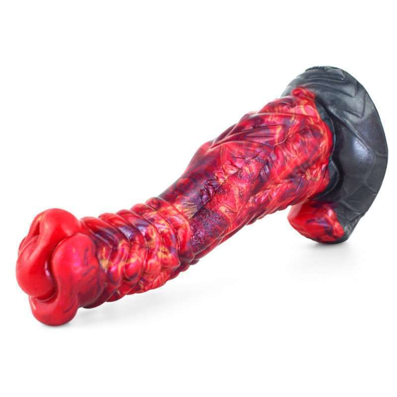 Dragon Color Silicone Dildo - 01