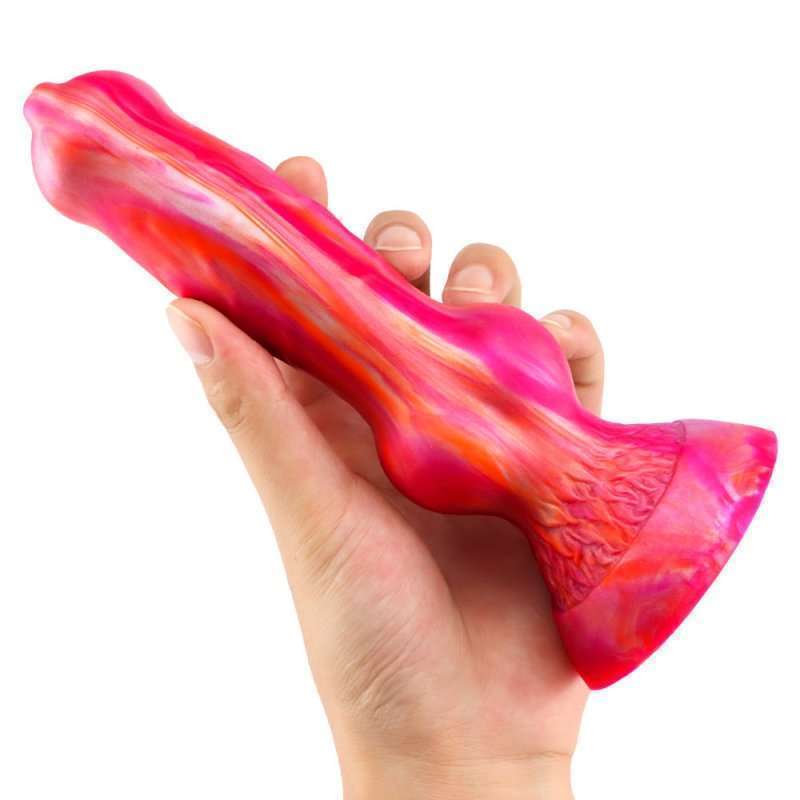 Real Lifelike Colorful Silicone Dildo