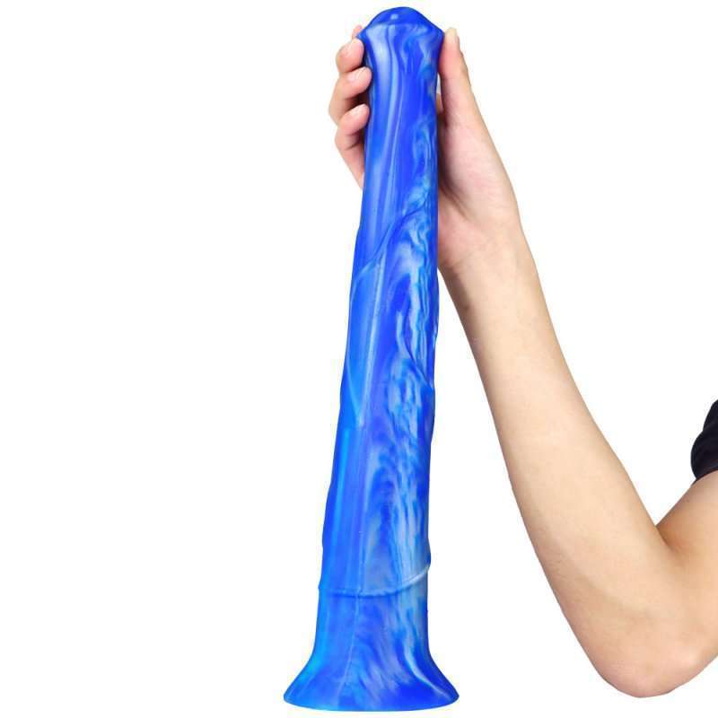 Big Huge Horse Colorful Silicone Dildo