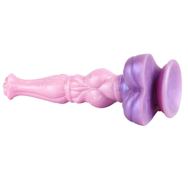 Knotted Horse Dildo Silicone Comfortable Fake Penis