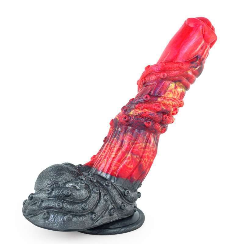 Dragon Color Silicone Dildo - 09